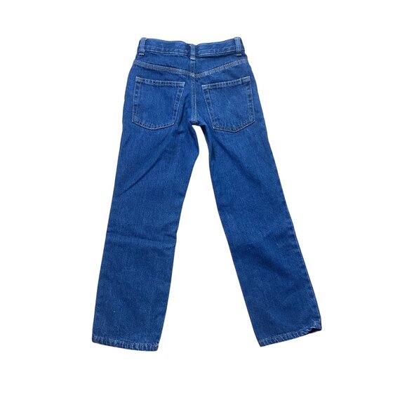 Cat & Jack Boys Relaxed Straight Jeans Size 8 Blue Denim - Picture 2 of 5